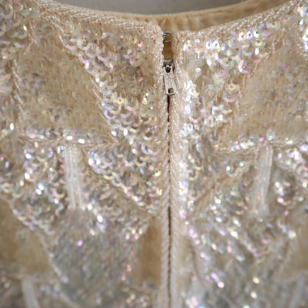 Vintage Belle Jacob beaded and sequin tank top - Picture 6 of 15